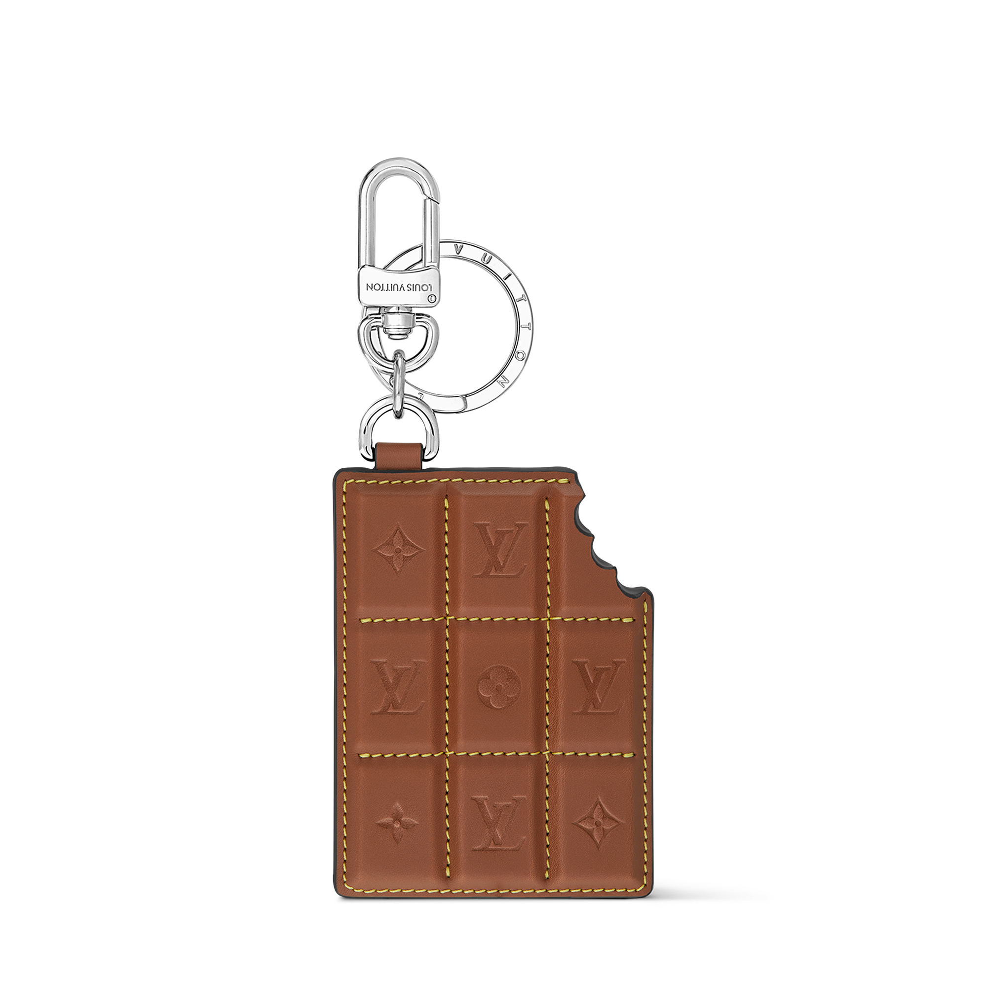 LOUIS VUITTON ブラウン クロスストラップミュール LOUIS VUITTON - Louis Vuitton ブラウンとホワイトのクロスストラップ